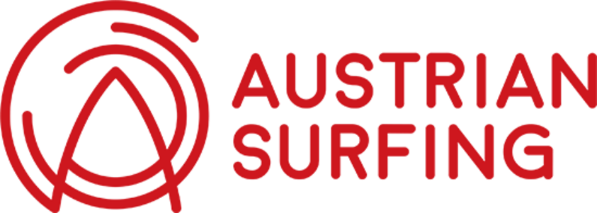 AUSTRIAN SURFING Partner der Pumpfoil-ÖM Logo Austrian Surfing